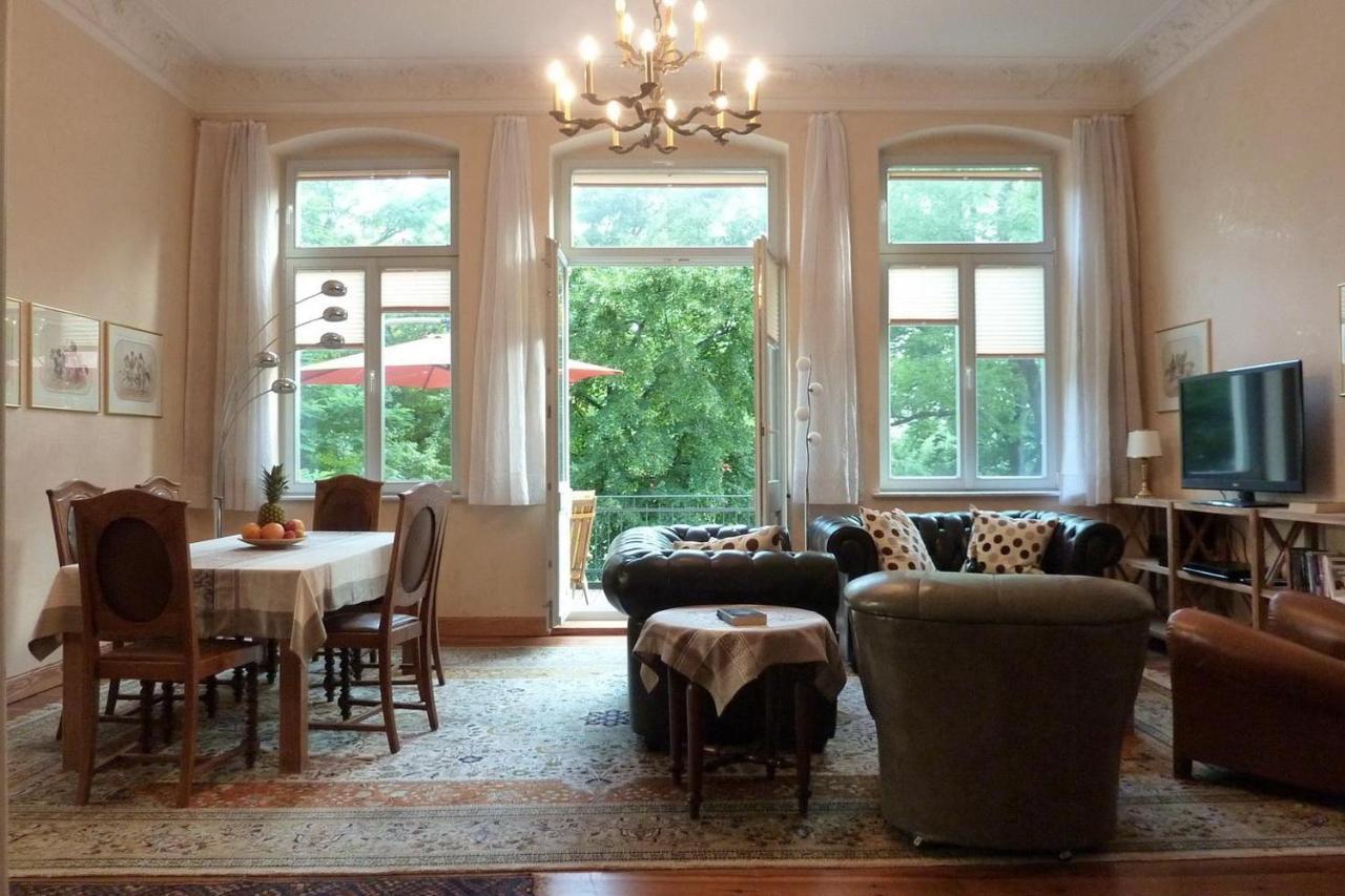 Ferienwohnungen Villa Haniel Julius Dresda Esterno foto